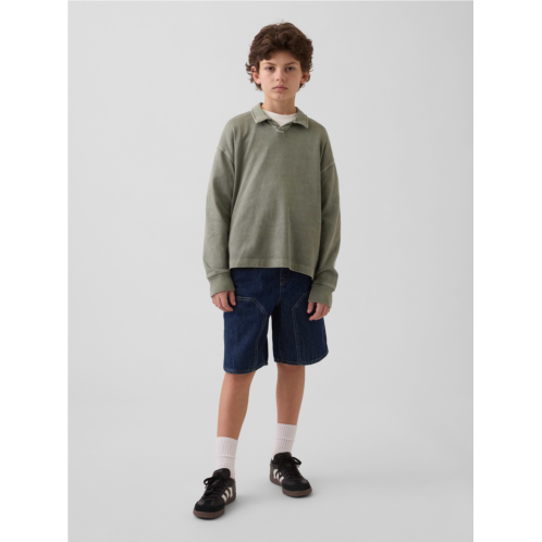 Gap Kids 90s Loose Easy Denim Carpenter Shorts