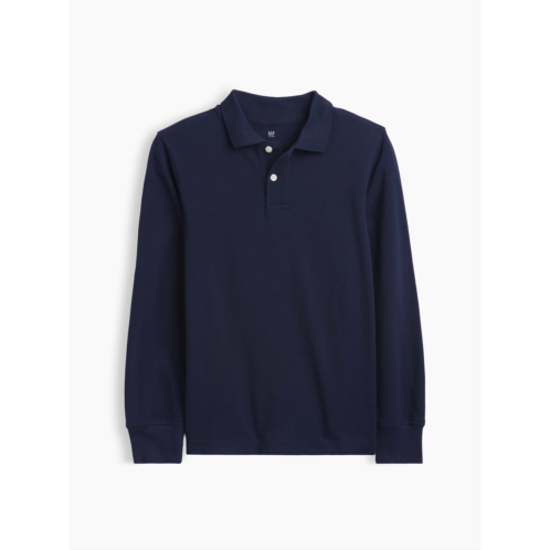 Gap Kids Uniform Pique Polo Shirt