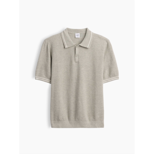 Gap Kids Relaxed Sweater Polo Shirt