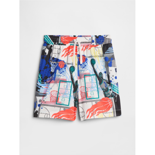 Gap Kids 100% Recycled Pull-On Mesh Shorts
