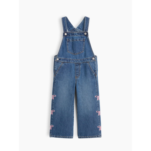 babyGap Embroidered Denim Overalls
