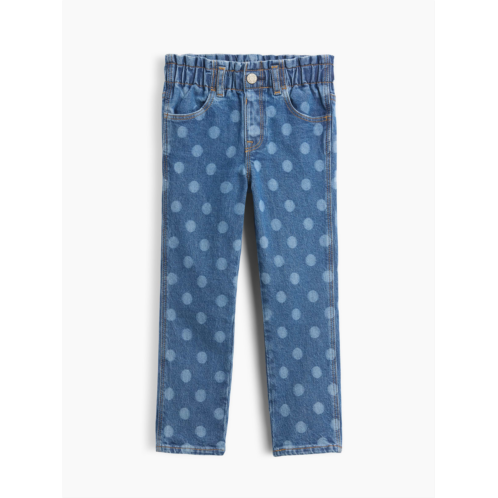 babyGap Print Paperbag Mom Jeans