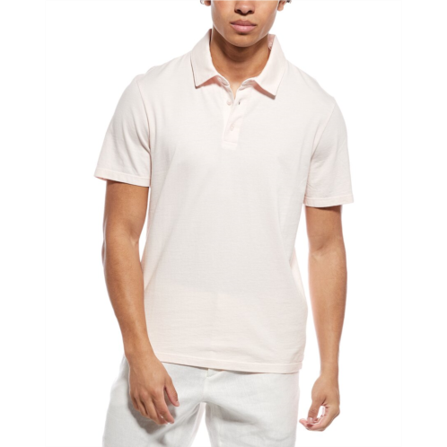 Vince garment dye polo shirt