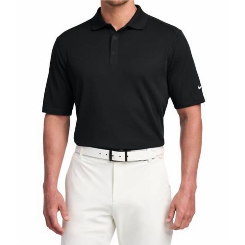NIKE dri-fit classic polo in black