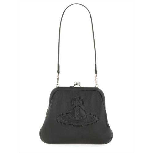VIVIENNE WESTWOOD viviennes structured silhouette clutch