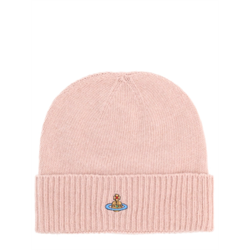 VIVIENNE WESTWOOD finely knitted cashmere beanie