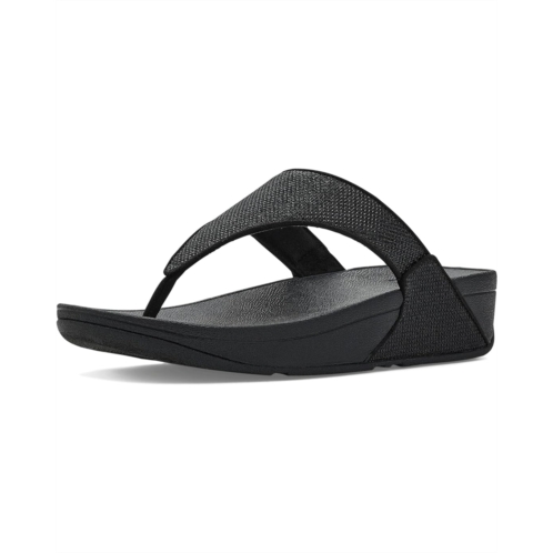 FitFlop Lulu Shimmerglitz Toe-Post Sandals