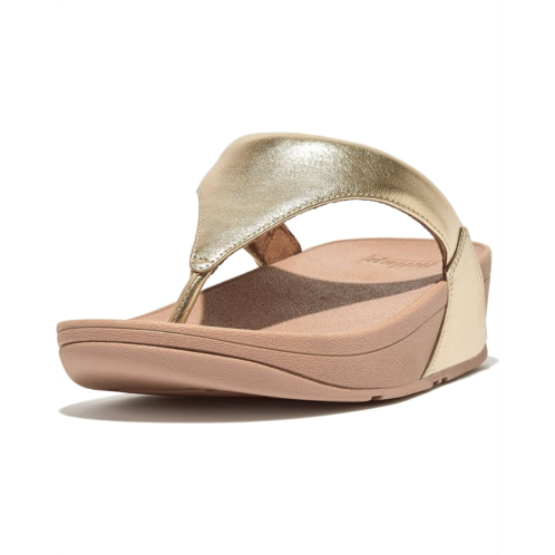 Womens FitFlop Lulu Leather Toepost