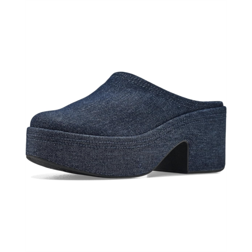 FitFlop Platfforms Denim Heeled Mules