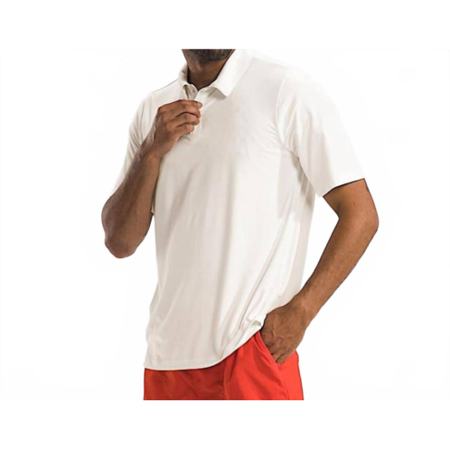 THE NORTH FACE sky polo shirt in white dune