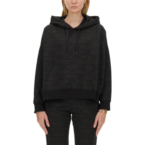 Moschino oversized black sweatshirt