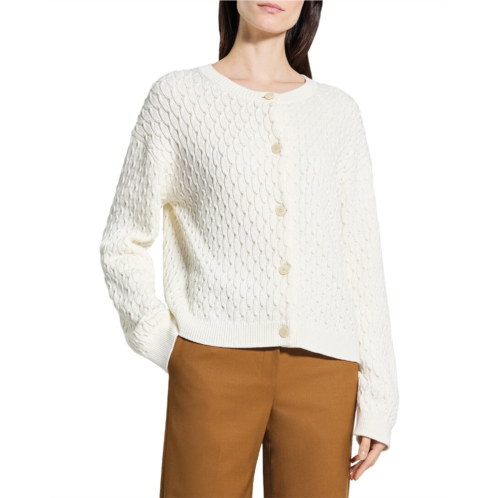 Theory textured cardigan