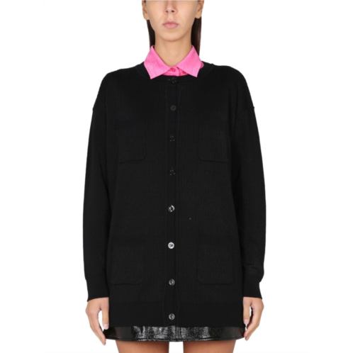 Moschino relaxed fit virgin wool cardigan