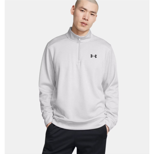 Under armour armour fleece twist sweatshirt men halo gray 1/4 zip dsgl115