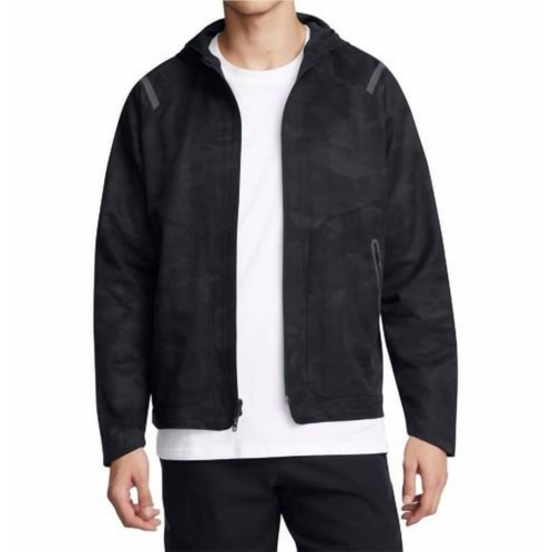 UNDER ARMOUR unstoppable hoodie jacket in camo black