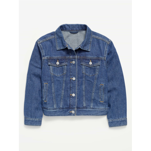 OldNavy Oversized Denim Trucker Jacket for Girls