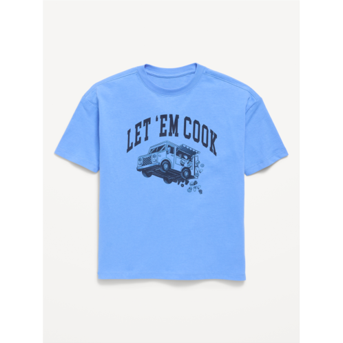 OldNavy Oversized Short-Sleeve Graphic T-Shirt for Boys