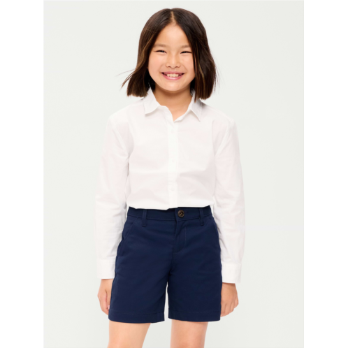 OldNavy School Uniform Long-Sleeve Poplin Shirt for Girls