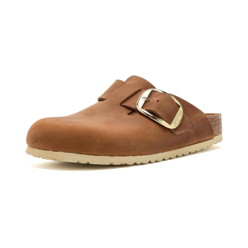 Womens Birkenstock Boston Big Buckle - Oiled Leather