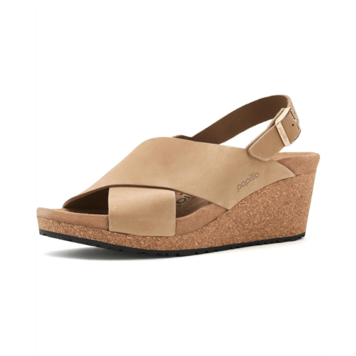 Womens Birkenstock Samira Wedge - Nubuck Leather