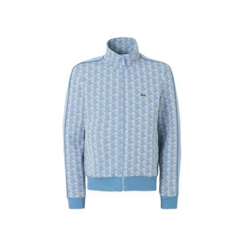 LACOSTE light blue paris jacquard jacket