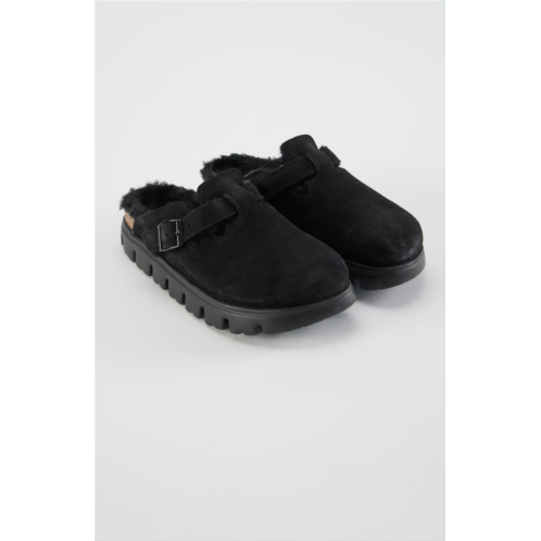Birkenstock womens boston chunky shearling clogs shoes