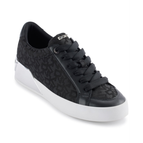 DKNY womens maben lace-up sneaker
