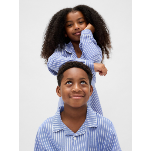 Gap Kids Recycled Flannel PJ Set