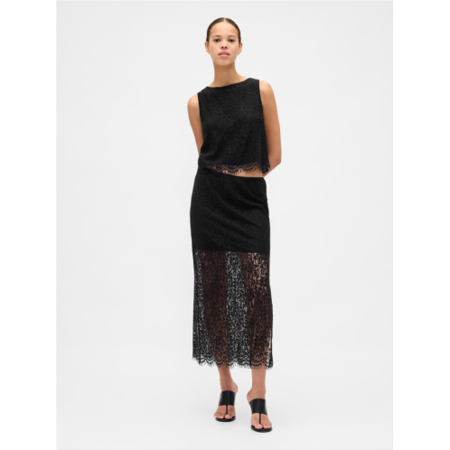 Gap Lace Maxi Skirt