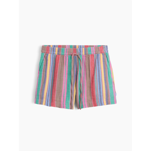 Gap 4 Mid Rise Cotton Gauze Easy Shorts