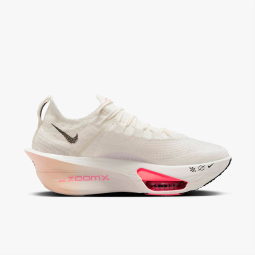 NIKE womens alphafly next 3 shoe in sail/black/crimson tint