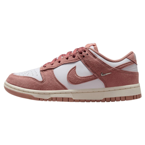 Nike dunk low white / particle pink-sail ib4417-102 womens