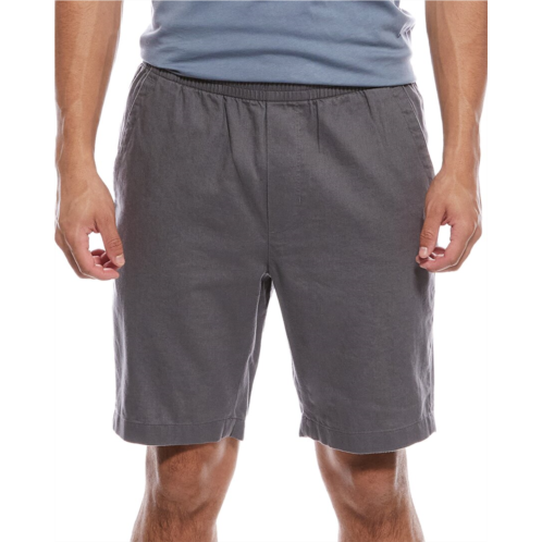 Vince linen-blend short