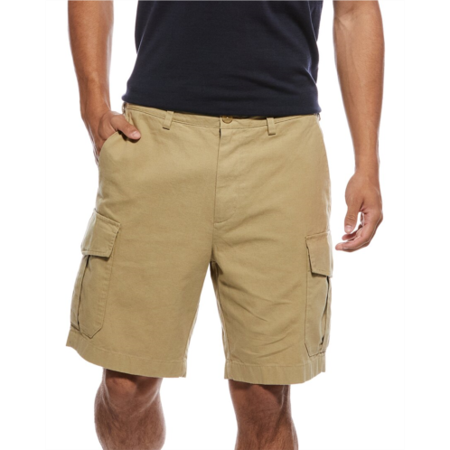 Vince linen-blend cargo short