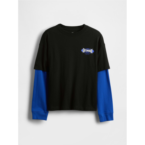 Gap Kids 2-in-1 Graphic T-Shirt