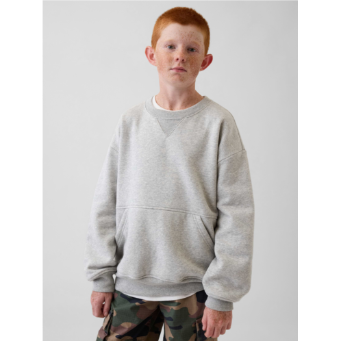 Gap Kids VintageSoft Relaxed Crewneck Pocket Sweatshirt
