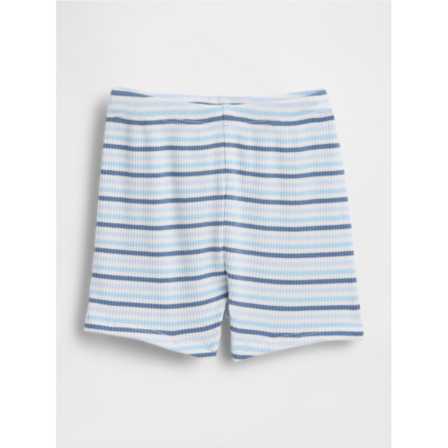 Gap Baby First Favorites TinyRib Stripe Pull-On Shorts