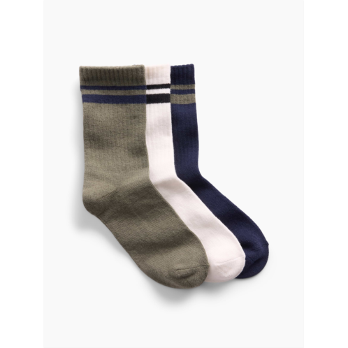 Gap Kids Varsity Crew Socks (3-Pack)