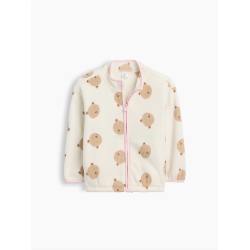 babyGap Relaxed Microfleece Zip Sweatshirt