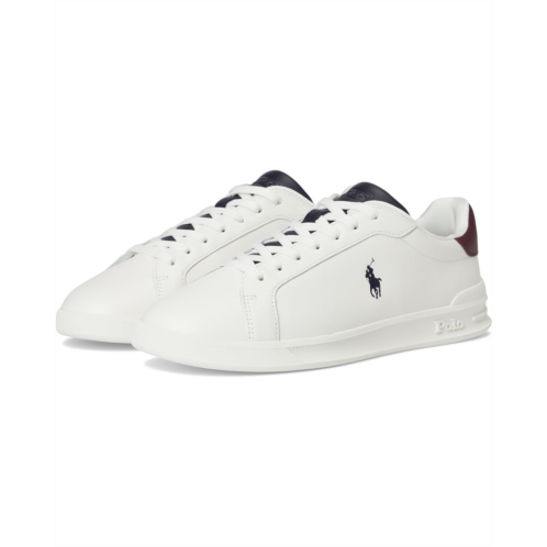 Mens Polo Ralph Lauren Heritage Court II Nappa Leather Sneakers