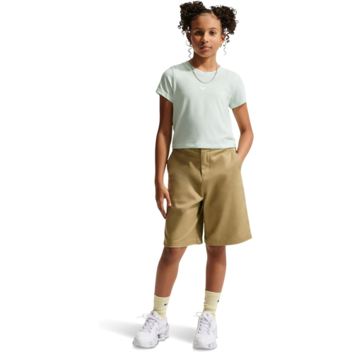Girls Nike Kids Sportswear Cropped T-shirt (Little Kid/Big Kid)