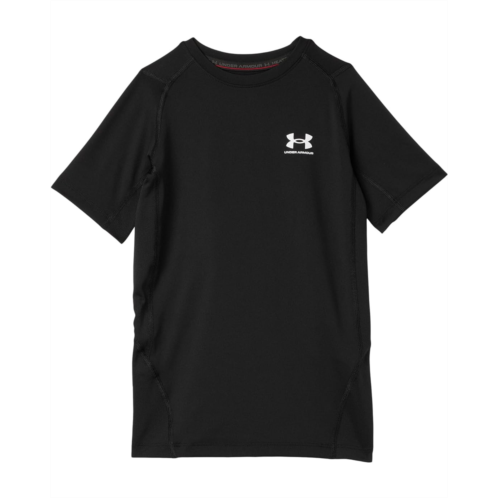 Boys Under Armour Kids HeatGear Armour Short Sleeve (Big Kid)