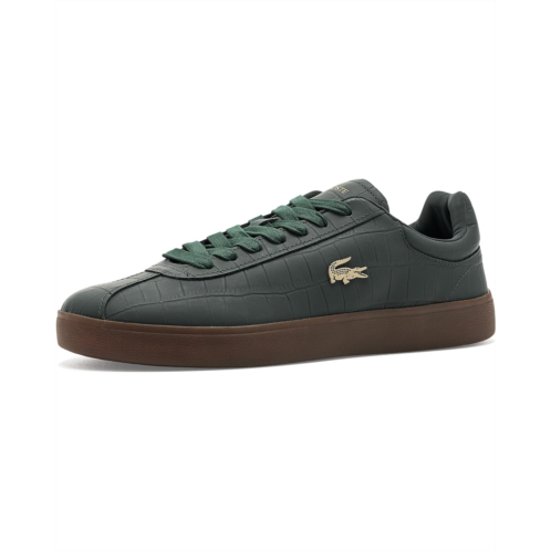 Mens Lacoste Baseshot Leather Sneakers
