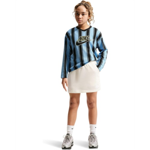 Girls Nike Kids Sportswear Club French Terry Skirt (Big Kid)