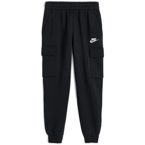 Kids Nike Kids NSW Club Fleece LBR Cargo Pants (Big Kid)