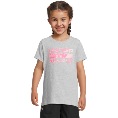 Womens Under Armour Kids Stacked Logo Tee (Big Kid)