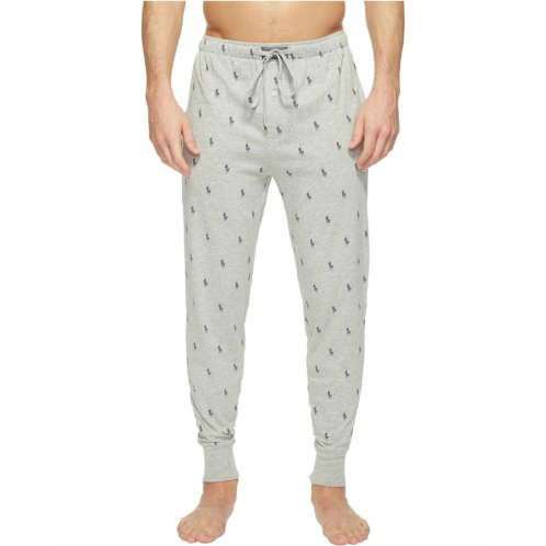 Mens Polo Ralph Lauren All Over Pony Player Knit Sleepwear Joggers