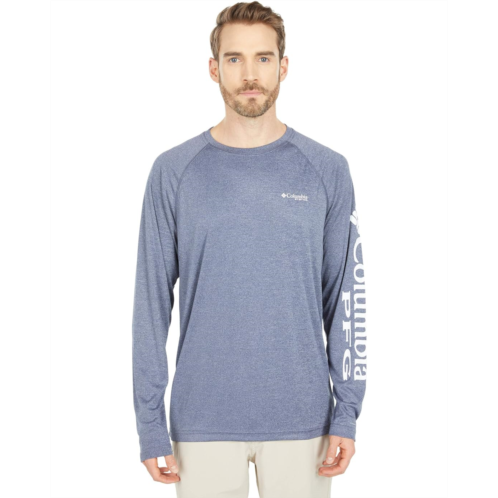 Mens Columbia Terminal Tackle Heather Long Sleeve Shirt