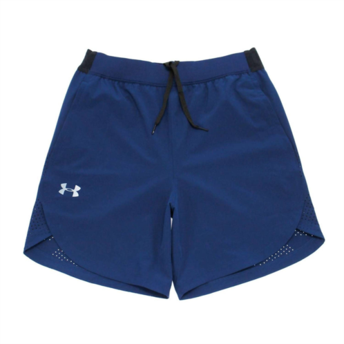 UNDER ARMOUR mens stretch woven shorts in academy