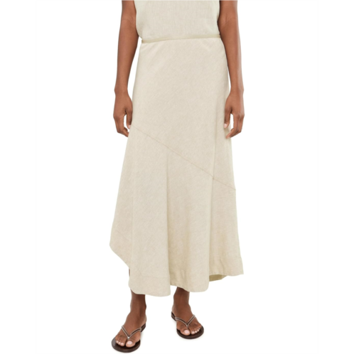 NICZOE Long Engagement Rumba Linen Skirt